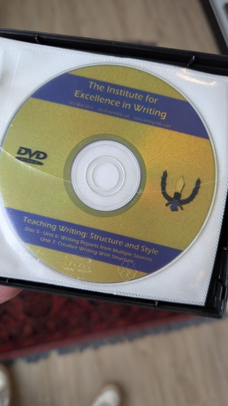 The Institute For Excellence In Writing DVD Box Set - Writing Structure Style gallery
