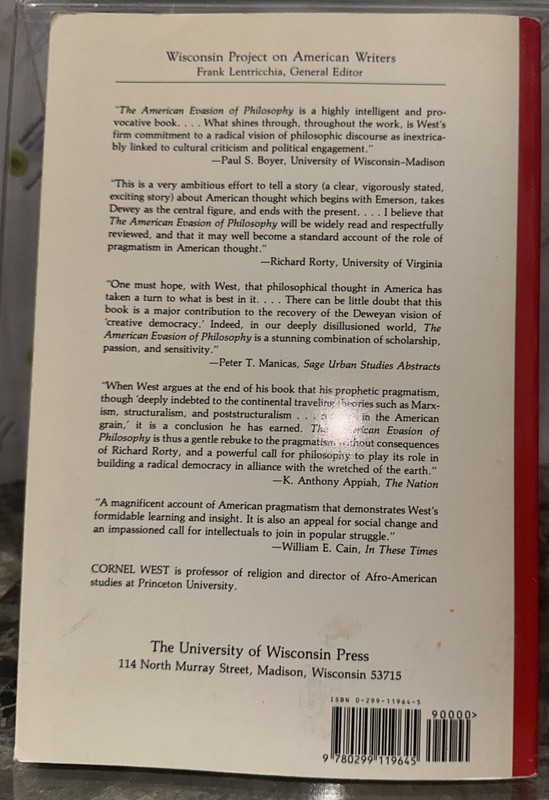 The American Evasion of Philosophy- A Genealogy of Pragmatism gallery