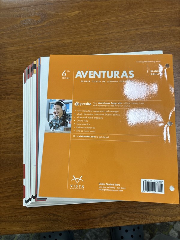 Aventuras 6th Edition Loose-Leaf by Blanco Donley Vista Higher Learning gallery