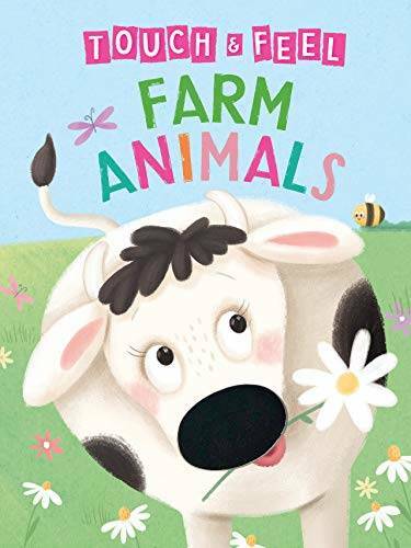 Farm Animals: A Touch and Feel Book – Children’s Board Book – Educational – GOOD