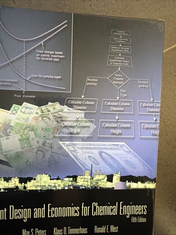Plant Design and Economics for Chemical Engineers by Max S. Peters, Ronald E….