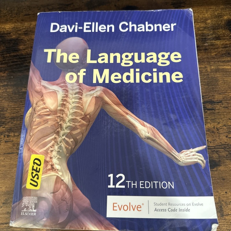 The Language of Medicine 12th Edition Davi-Ellen Chabner Paperback Elsevier