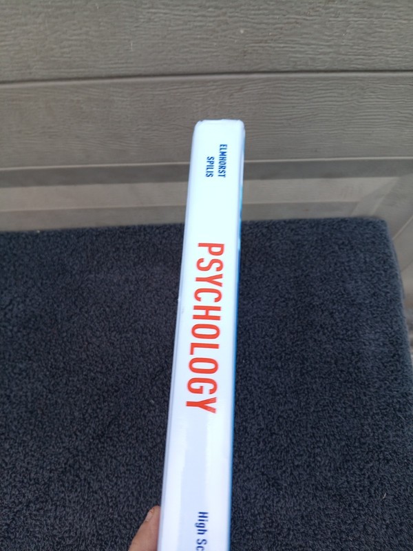 Psychology High School Edition 3rd Edition HC VG Clean Pages William Elmhorst gallery