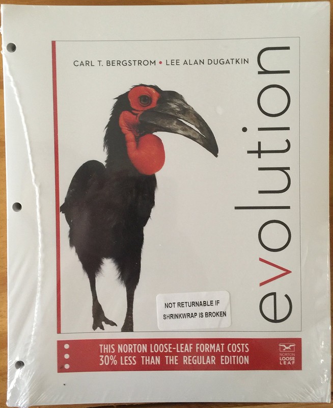 Evolution – Carl T Bergstrom, W. W. Norton & Company, Hardcover