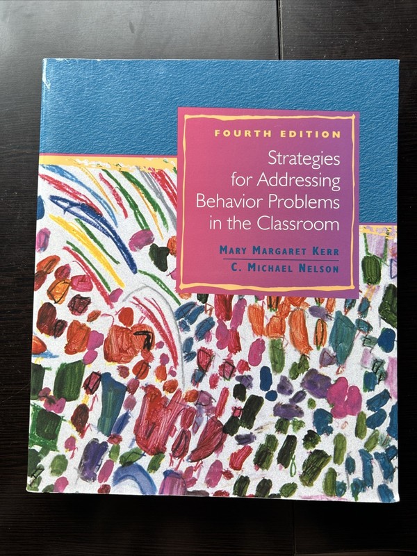 Strategies for Addressing Behavior Problems in the Classroom