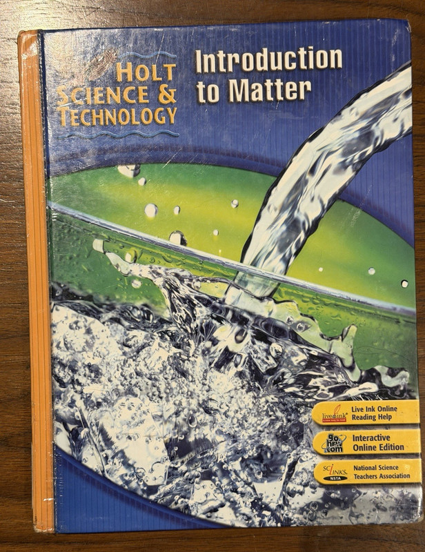 Holt Science & Technology Introduction to Matter HC 2007 HRW Interactive