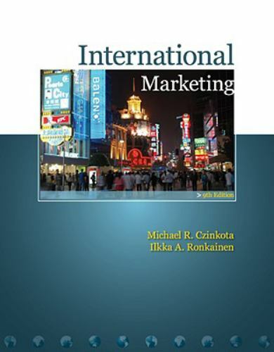 International Marketing; with- hardcover, 9781439040584, Michael R Czinkota, new