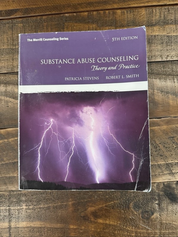 Pearson Substance Abuse Counseling: Theory and Practice 5th Ed PB Merrill Series