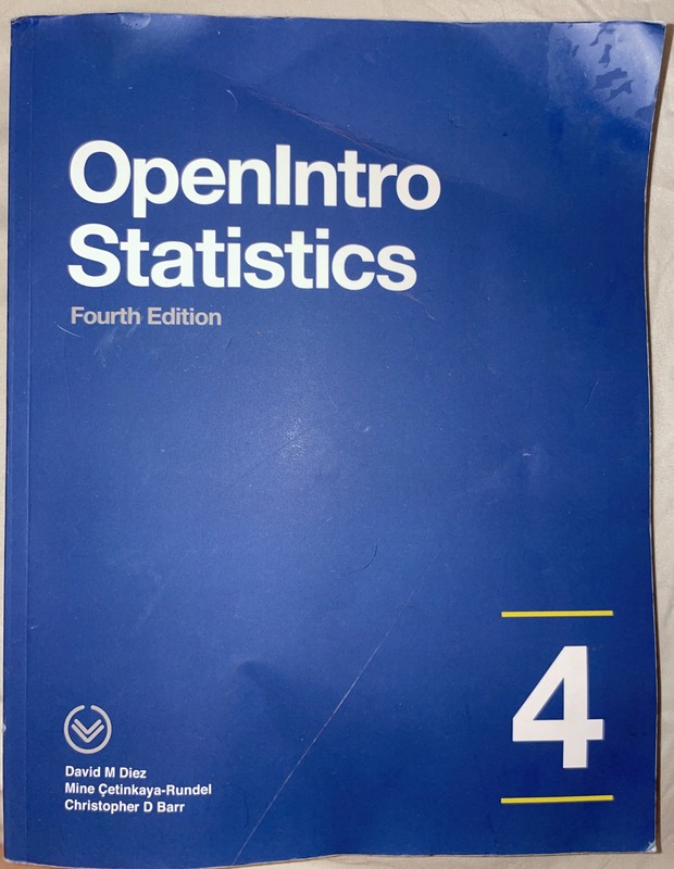 OpenIntro Statistics: Fourth Edition