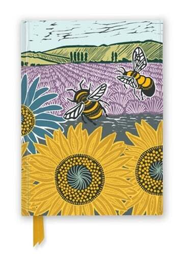 Kate Heiss: Sunflower Fields (Foiled Journal) by Flame Tree Studio: New