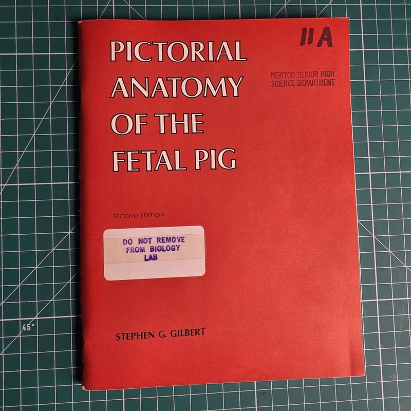 Pictorial Anatomy of the Fetal Pig Second Edition by Stephen G. Gilbert, Univ W…