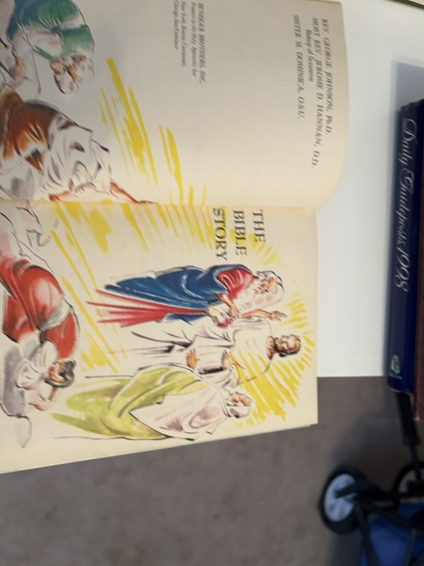 Vintage The Bible Story New Revised Edition Textbook for Lower Grades Religious gallery