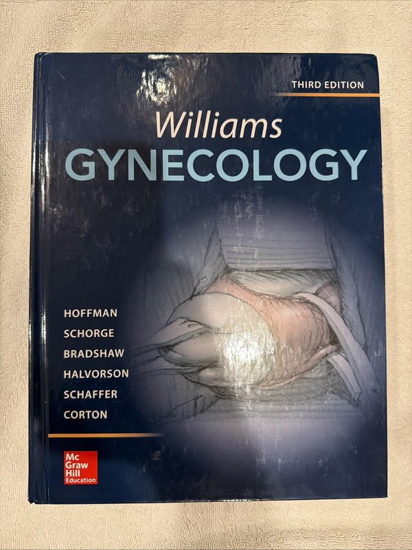 Williams Gynecology Third Edition 3rd (2016, Hardcover)