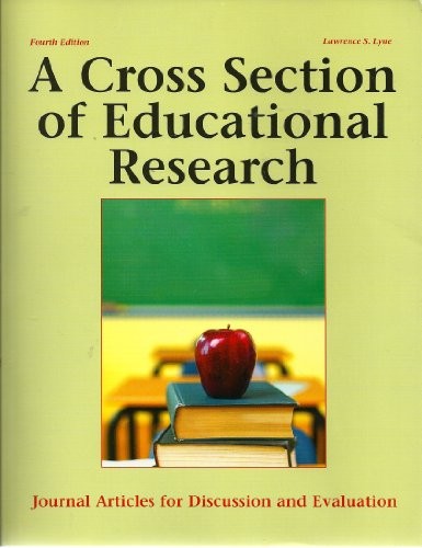 A Cross Section of Educational Research: Journal Art…