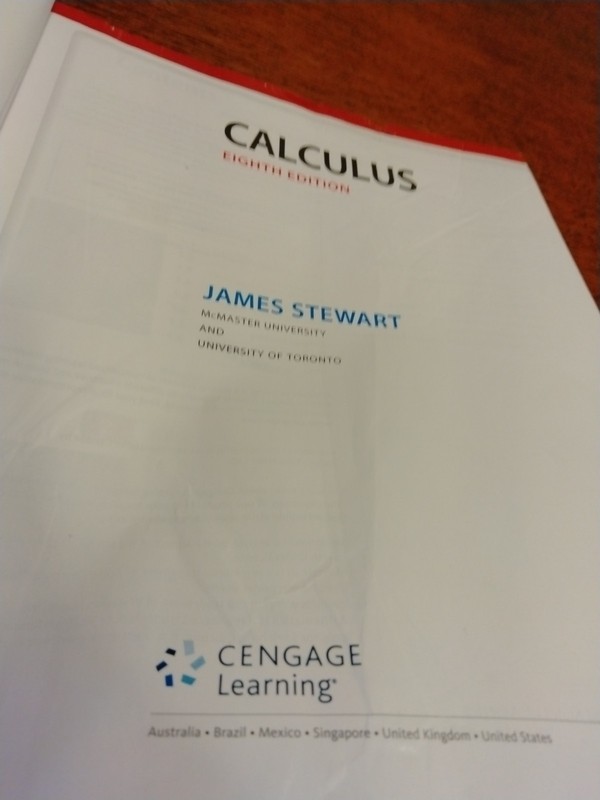 James Stewart Calculus 8th Edition Hardcover Textbook Math STEM Used gallery