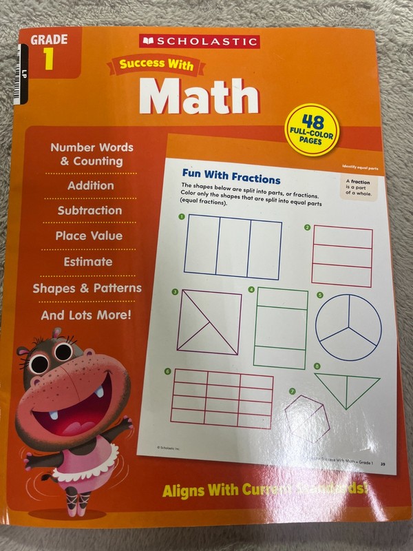 Scholastic Success with Math Grade 1 by Scholastic Teaching Resources