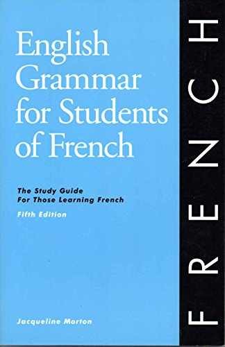 English Grammar for Students of – Paperback, by Morton Jacqueline – Very Good