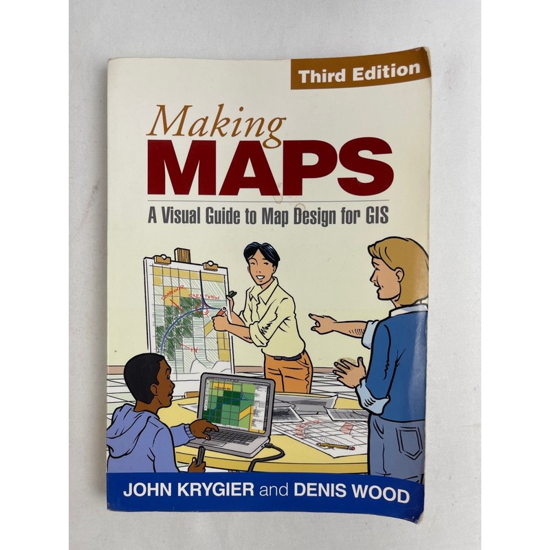 Guilford Press Making Maps 3rd Edition John Krygier Denis Wood GIS Design Book