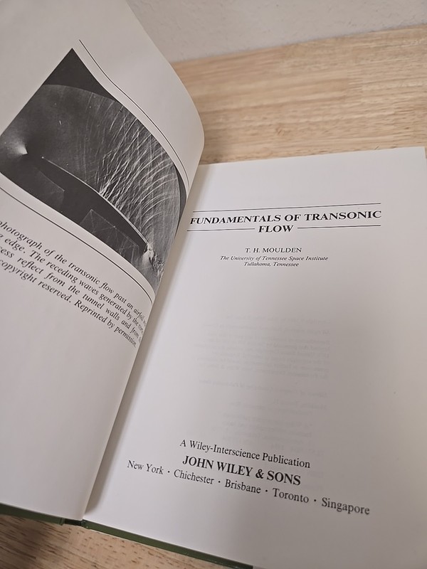 Fundamentals of Transonic Flow by T. H. Moulden (1984, Hardcover) gallery