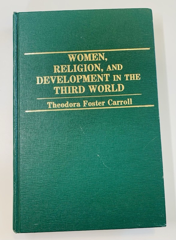 Women Religion and Development Third World Theodora Carroll 1983 Hardcover