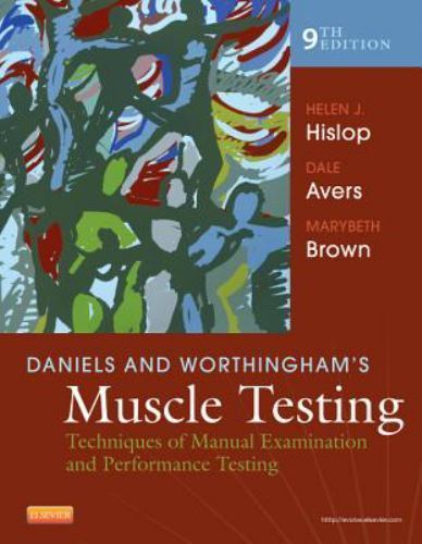 Daniels and Worthingham’s Muscle Testing: Techniques of Manual Examination…