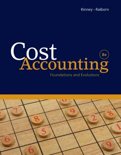 Cost Accounting Foundations an – GOOD