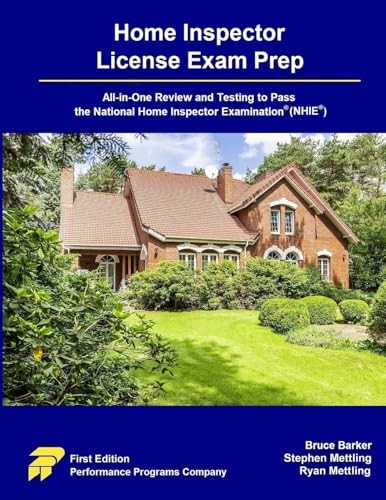 Home Inspector License Exam Prep by Bruce Barker