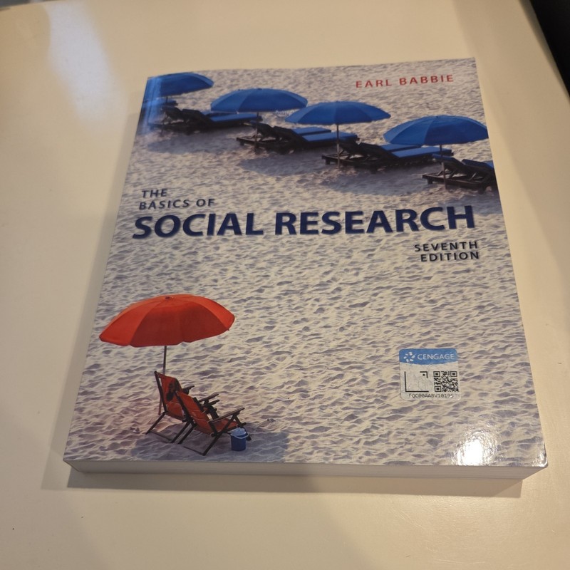 🍏 The Basics of Social Research – Seventh Edition- 7th by Earl R. Babbie