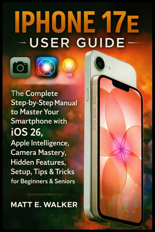 IPHONE 17E USER GUIDE: The Complete Step-by-Step Manual to Master Your Smartphon