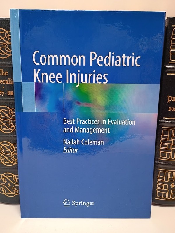 Common Pediatric Knee Injuries Coleman Springer Sports Medicine ACL HC NEW 2021