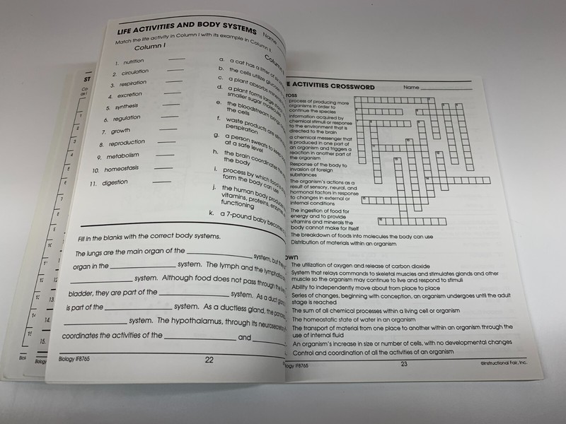 100 Reproducible Activities Biology Paperback Book gallery