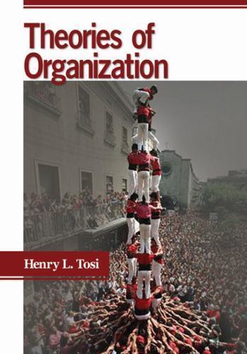 Theories of Organization, Paperback by Tosi, Henry L., Brand New, Free shippi…