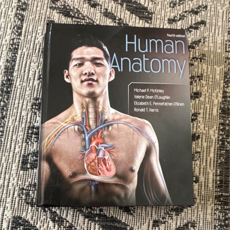 Human Anatomy Fourth Edition Hardcover - McGraw-Hill McKinley O'Loughlin