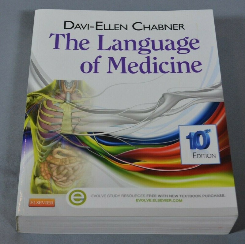 The Language of Medicine Davi-Ellen Chabner (2013, Paperback, 10th Edition) VG