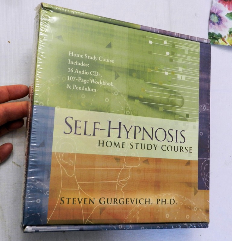 NEW SEALED, The Self-Hypnosis Home Study Course Steven Gurgevich, 16 CDs