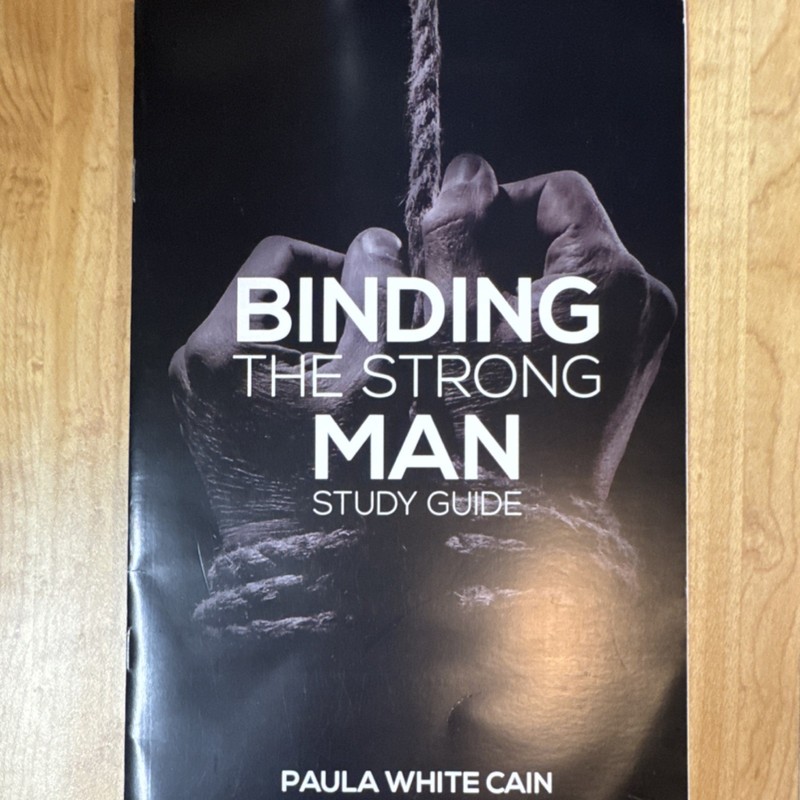 Binding the Strong Man Study Guide Paperback by Paula White Cain, Religion