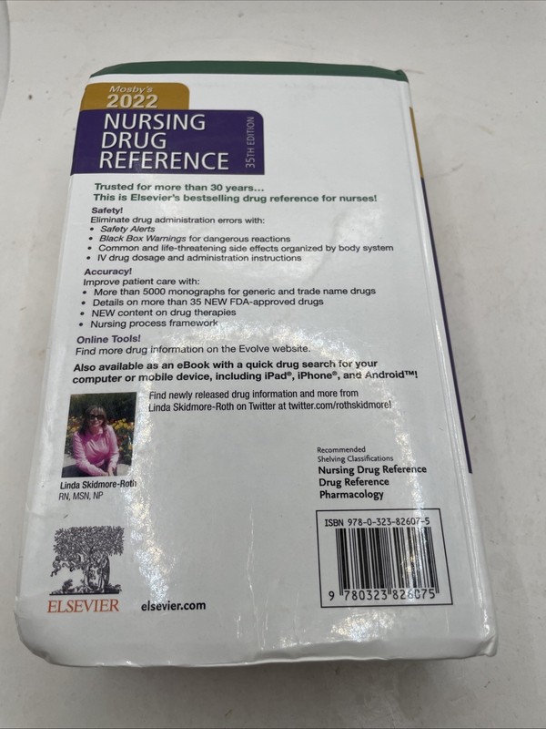 Skidmore Nursing Drug Reference Ser.: Mosby's 2022 Nursing Drug Reference by... gallery