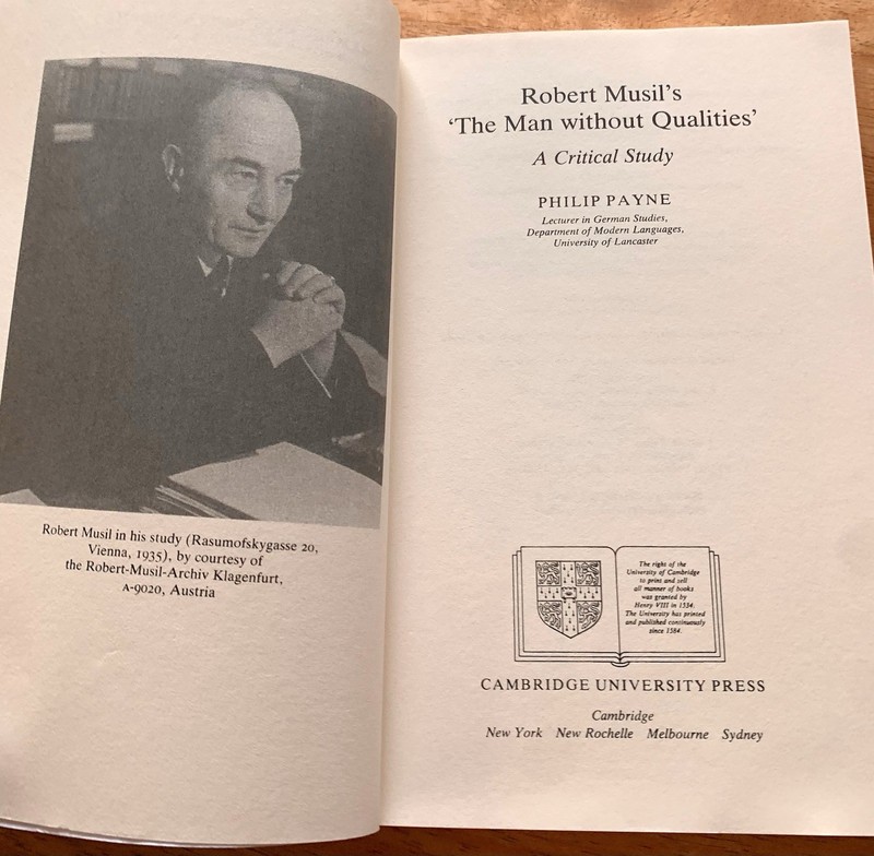 Robert Musil's 'the Man Without Qualities' : A Critical Study, Paperback by P... gallery