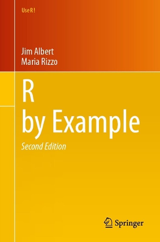 R by Example by Jim Albert Paperback Book