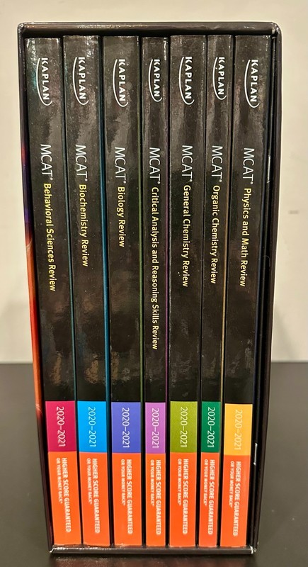 Kaplan MCAT Complete 7-Book Subject Review + Quicksheets 2020-2021 Box Set gallery