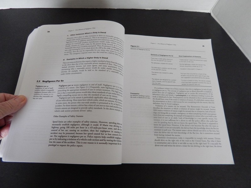 Aspen College Ser.: Personal Injury and the Law of Torts for Paralegals (PB2014) gallery