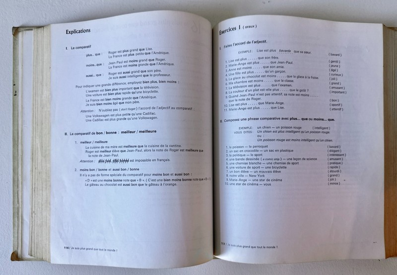 Jeunes Voix Jeunes Visages Teachers Edition 1970 Yvone Lenard French Textbook HC gallery