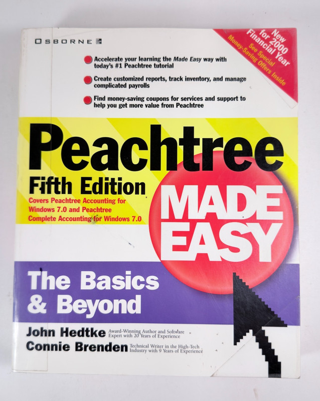 Osborne Peachtree Made Easy: The Basics and Beyond! 5th Edition 2000 0072125071