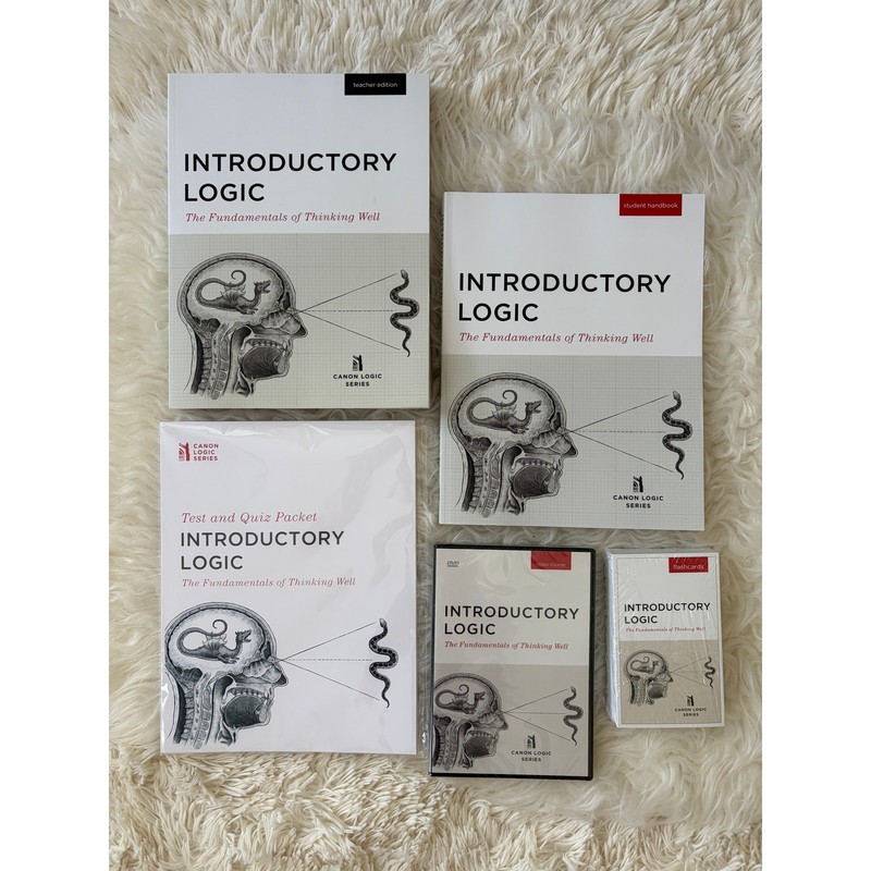 Canon Press Introductory Logic Full Set New and Unused Tests Flashcards
