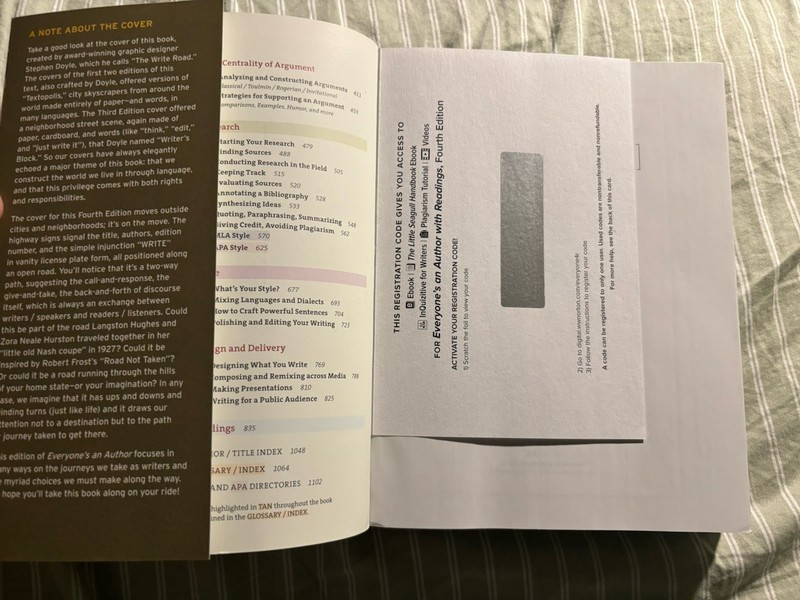 Everyone's an Author with Readings 4th Edition by Lunsford et al w/ access code gallery