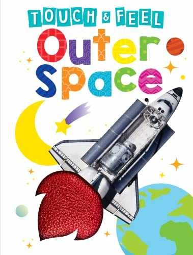 Outer Space – Children’s Touch – Board book, by Little Hippo Books – Very Good