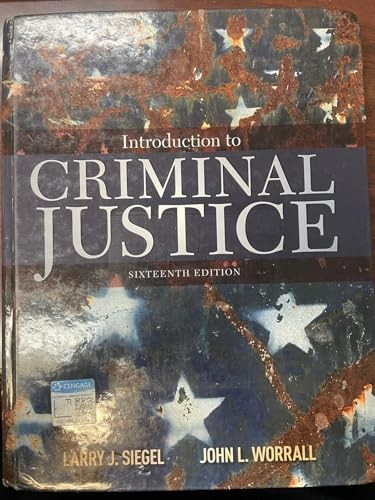 Introduction to Criminal Justice, Worrall, John