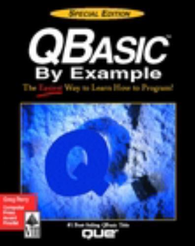 Qbasic by Example – paperback, Greg M Perry, 9781565294394