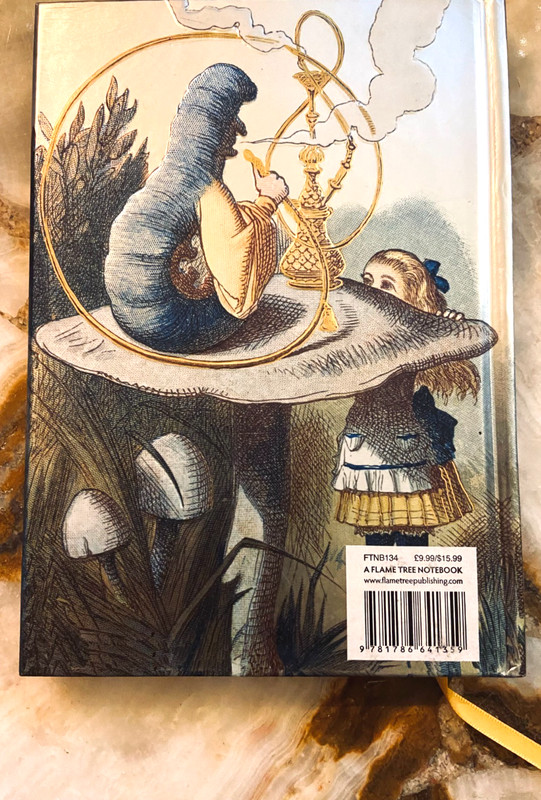 FLAME TREE NOTEBOOKS- British Library Tenniel: Alice-FOILED JOURNAL -NEW gallery