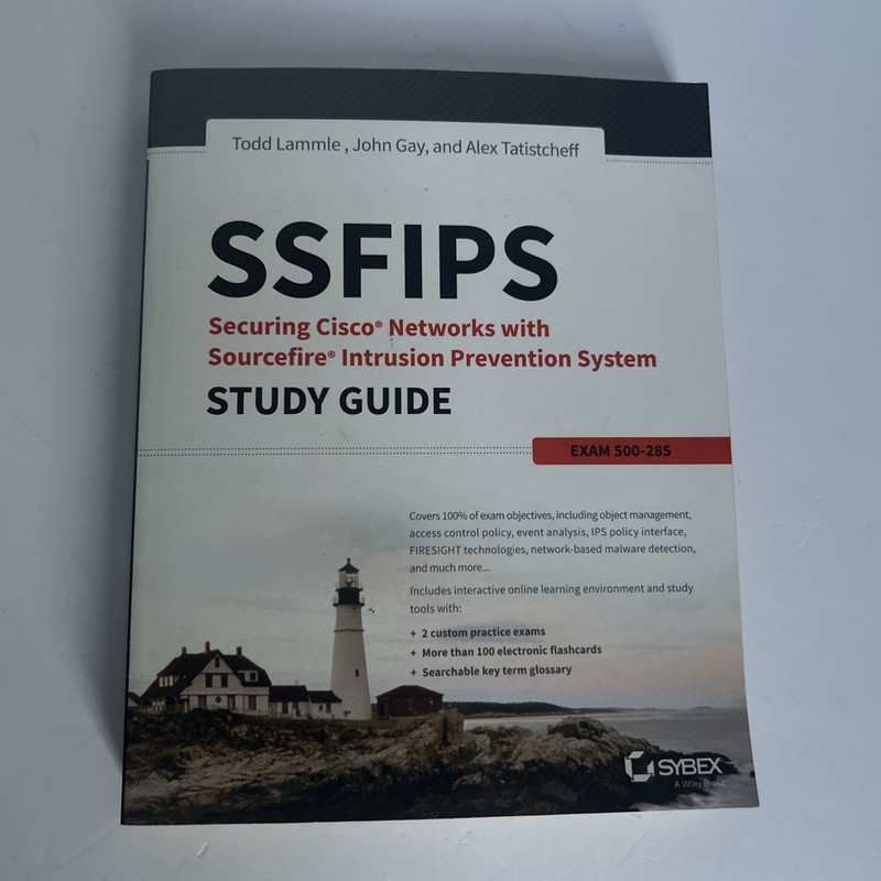 SSSFIPS Securing Cisco Networks with Sourcefire IPS 500-285 Study Guide Used